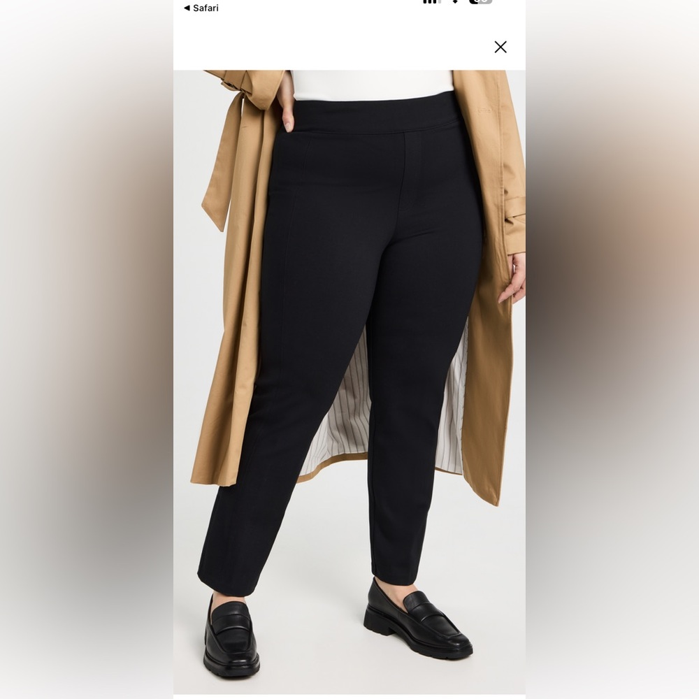 SPANX Black Straight Leg Pants Versatile and Sleek